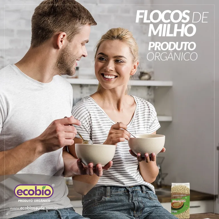 Flocos de Milho Produto Orgânico